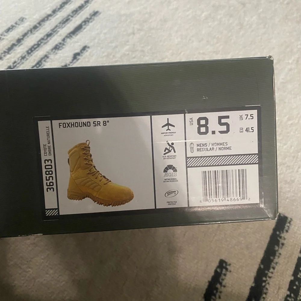 BNWT - Altama Foxhound SR 8” boots sz 8.5M - Picture 4 of 6